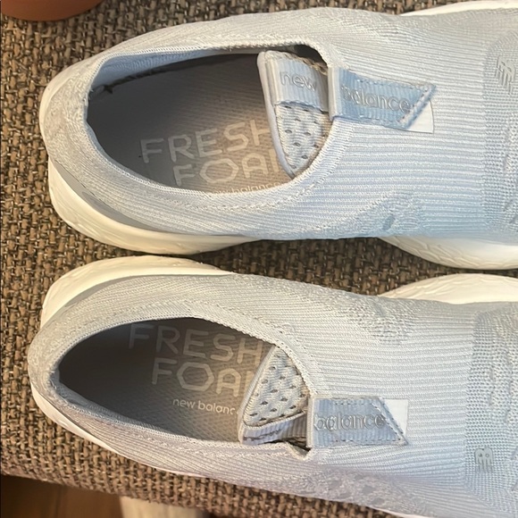 New Balance Grey Slip-On Sneakers - Picture 4 of 10
